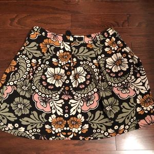 Floral A-Line/Skater Skirt